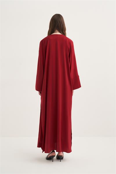 MIRA ABAYA SET CHERRY