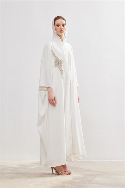 Mozah Abaya - WHITE
