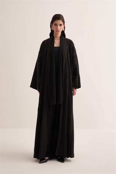 NATURE ABAYA BLACK