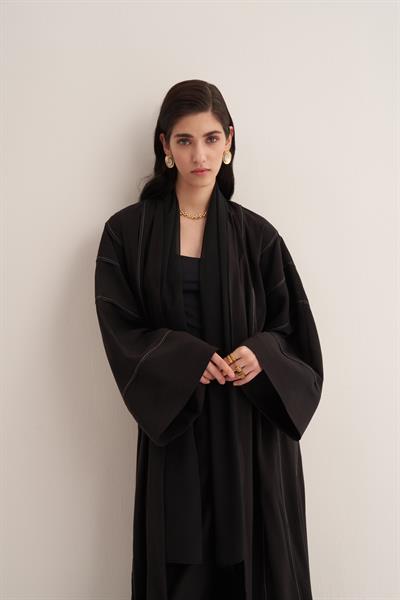 NATURE ABAYA BLACK