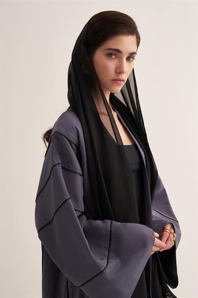NATURE ABAYA GRAY