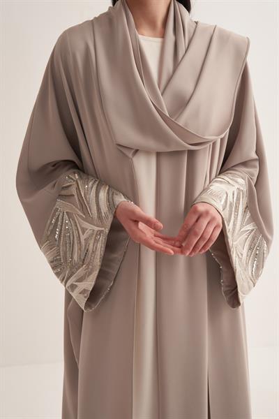 NOHA ABAYA BEIGE