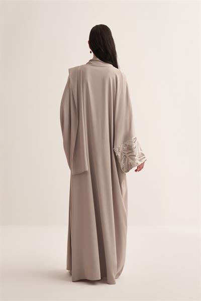 NOHA ABAYA BEIGE