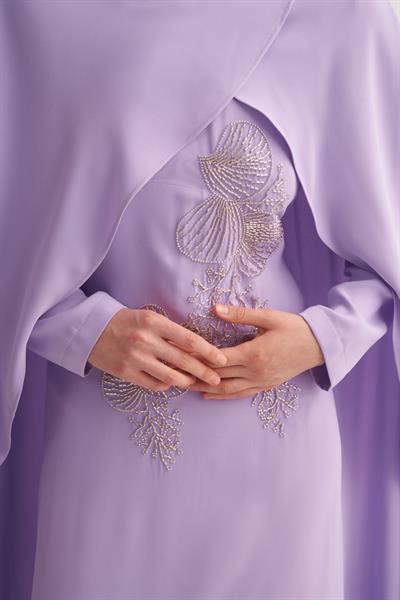 NOUR DRESS LILAC