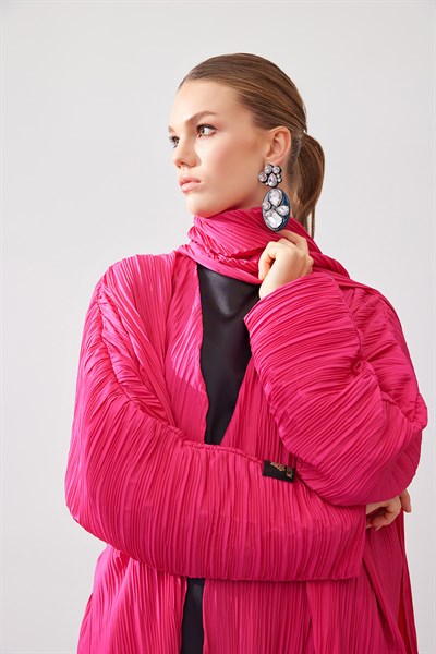 PİLİSE ABAYA-PİNK