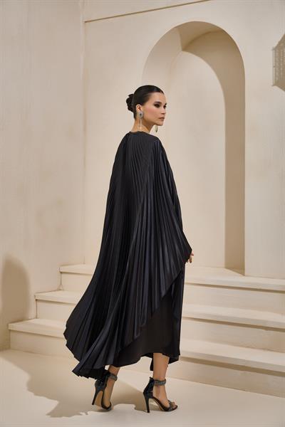 HURREM SATIN KAFTAN BLACK