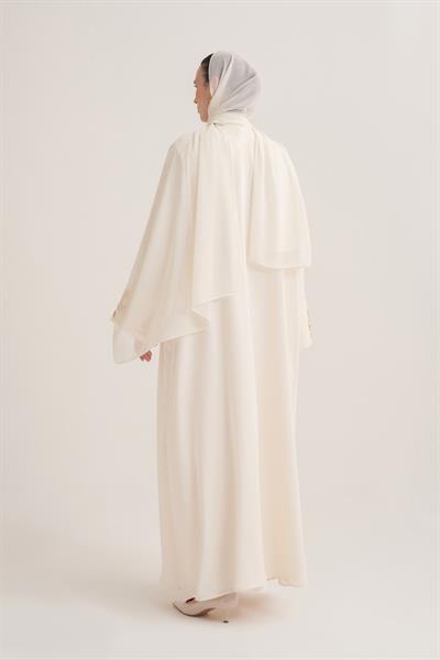 REEM ABAYA-CREAM