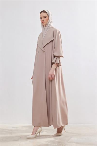 Rose Abaya - BEIGE