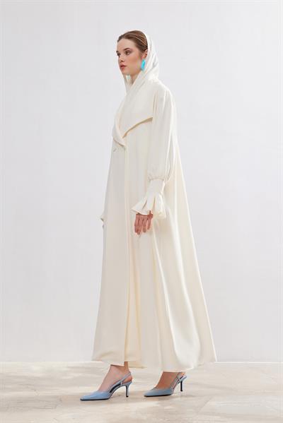 Rose Abaya - CREAM