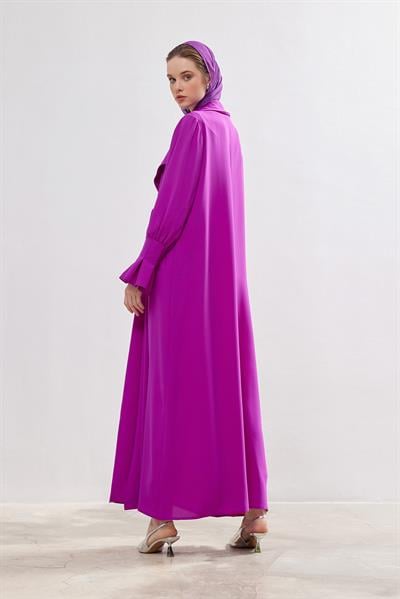 Rose Abaya - PURPLE