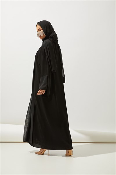 SAHRA ABAYA SET-BLACK