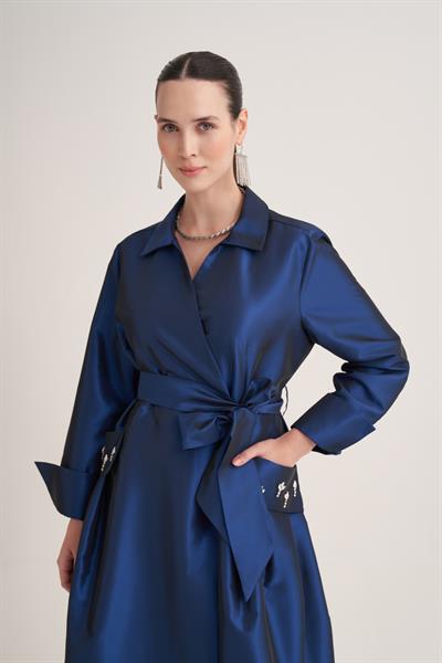 SAMRA ABAYA-BLUE