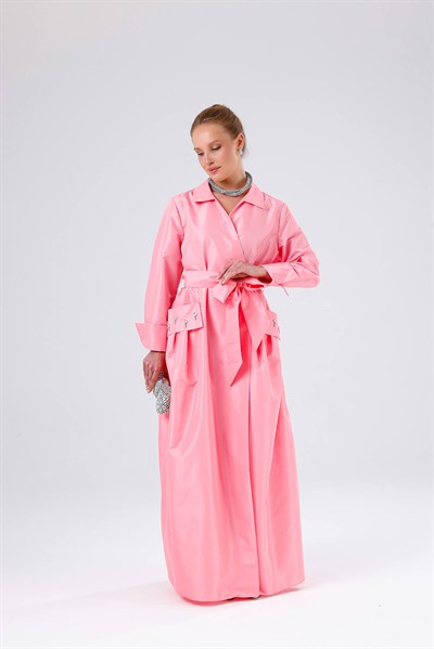 SAMRA ABAYA-PINK