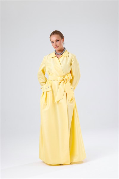 SAMRA ABAYA-YELLOW