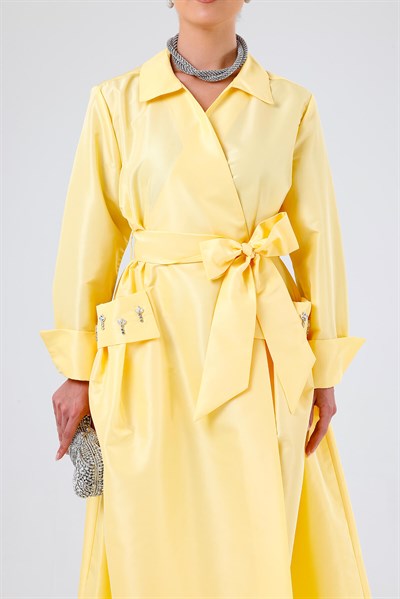 SAMRA ABAYA-YELLOW