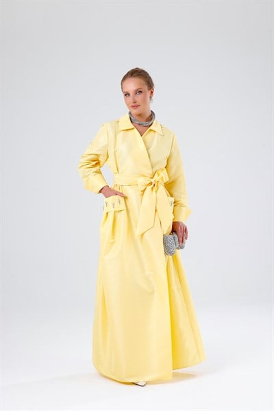 SAMRA ABAYA-YELLOW