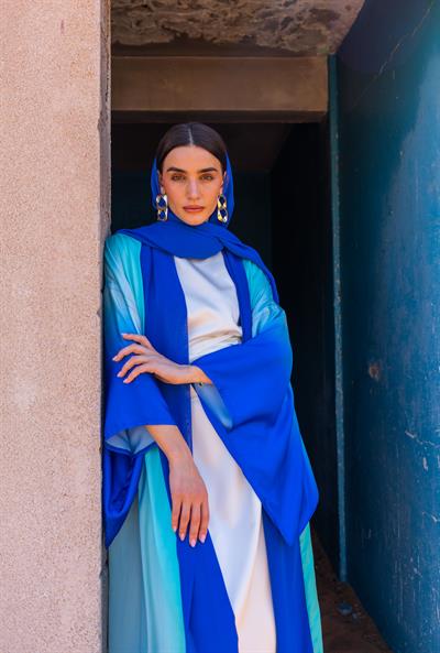 SATIN KAFTAN ABAYA