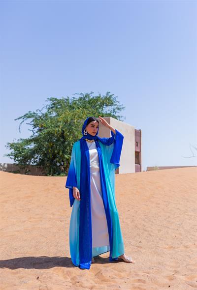 SATIN KAFTAN ABAYA