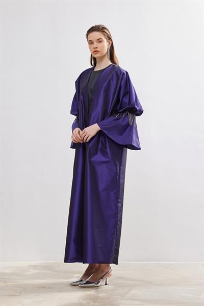 Taffeta Abaya - LAVENDER