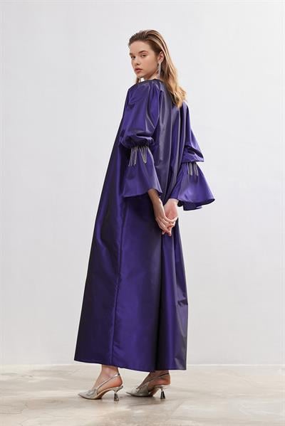Taffeta Abaya - LAVENDER