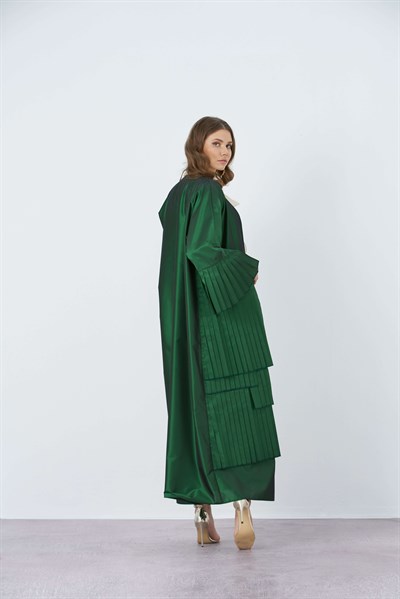 TAFTA ABAYA - EMERALD GREEN
