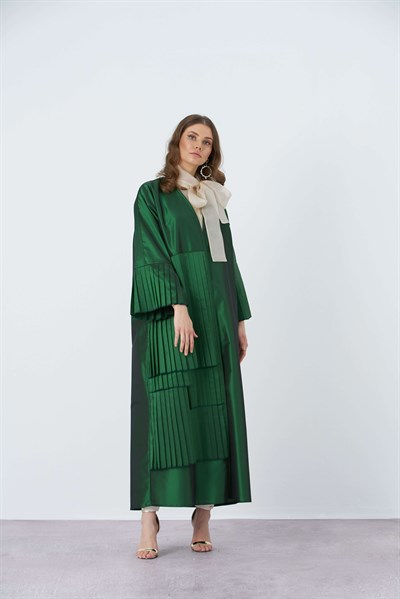 TAFTA ABAYA - EMERALD GREEN