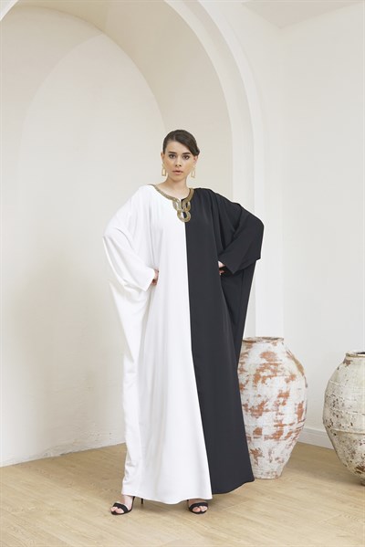 TWO COLOR KAFTAN