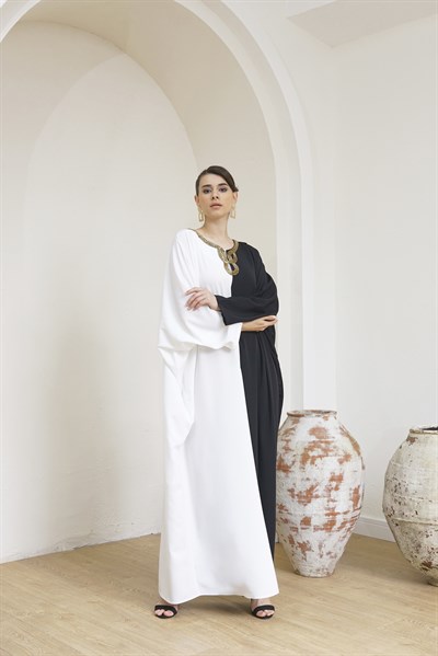 TWO COLOR KAFTAN