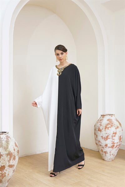 TWO COLOR KAFTAN
