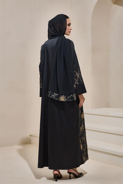 VERA ABAYA SET BLACK