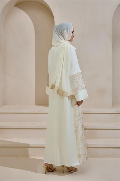 VERA ABAYA SET CREAM