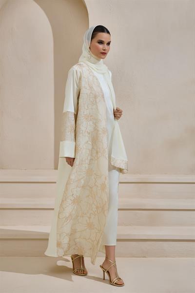 VERA ABAYA SET CREAM