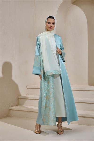 VERA ABAYA SET MINT GREEN