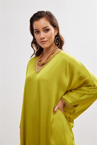 Zahra Kaftan - LIGHT GREEN