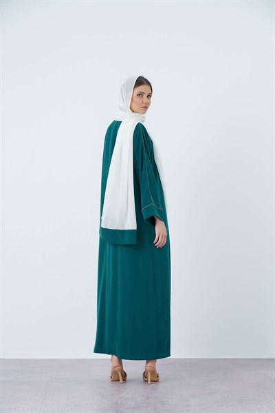 CHIC ABAYA EMERALD GREEN