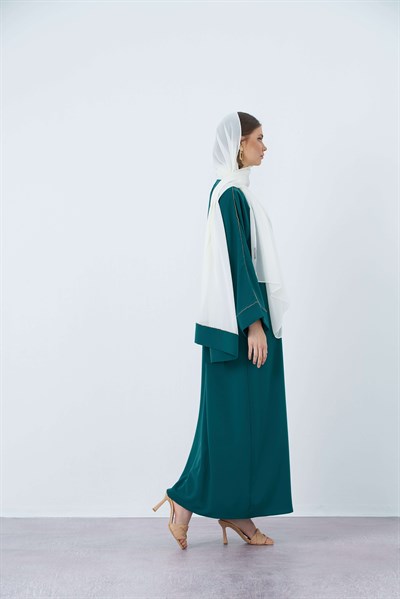 CHIC ABAYA EMERALD GREEN