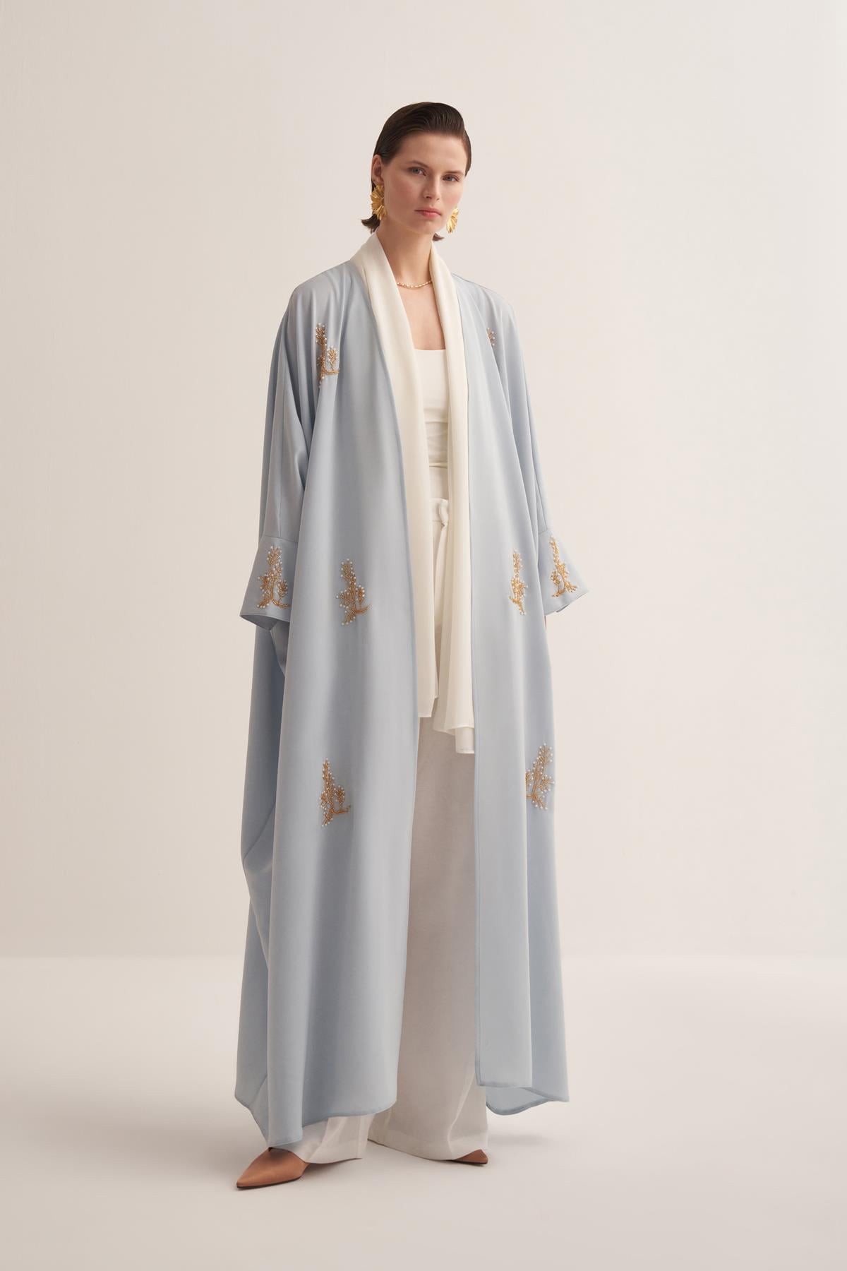BAHAR ABAYA & SCARF BLUE