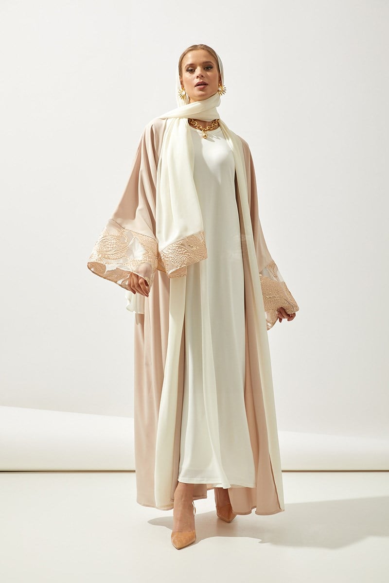 CHIC SAHRA ABAYA-POWDER