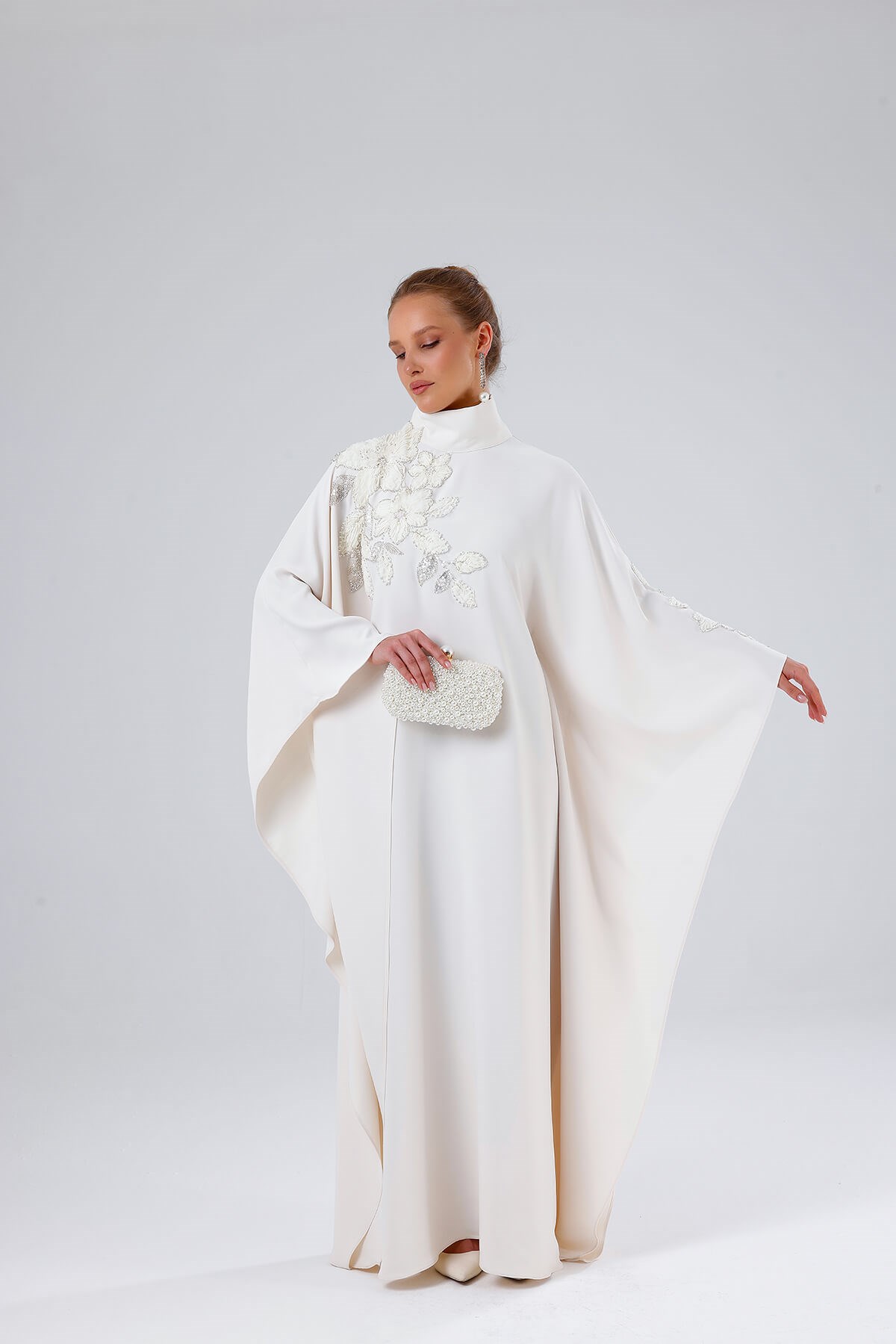 CHLOE KAFTAN-CREAM