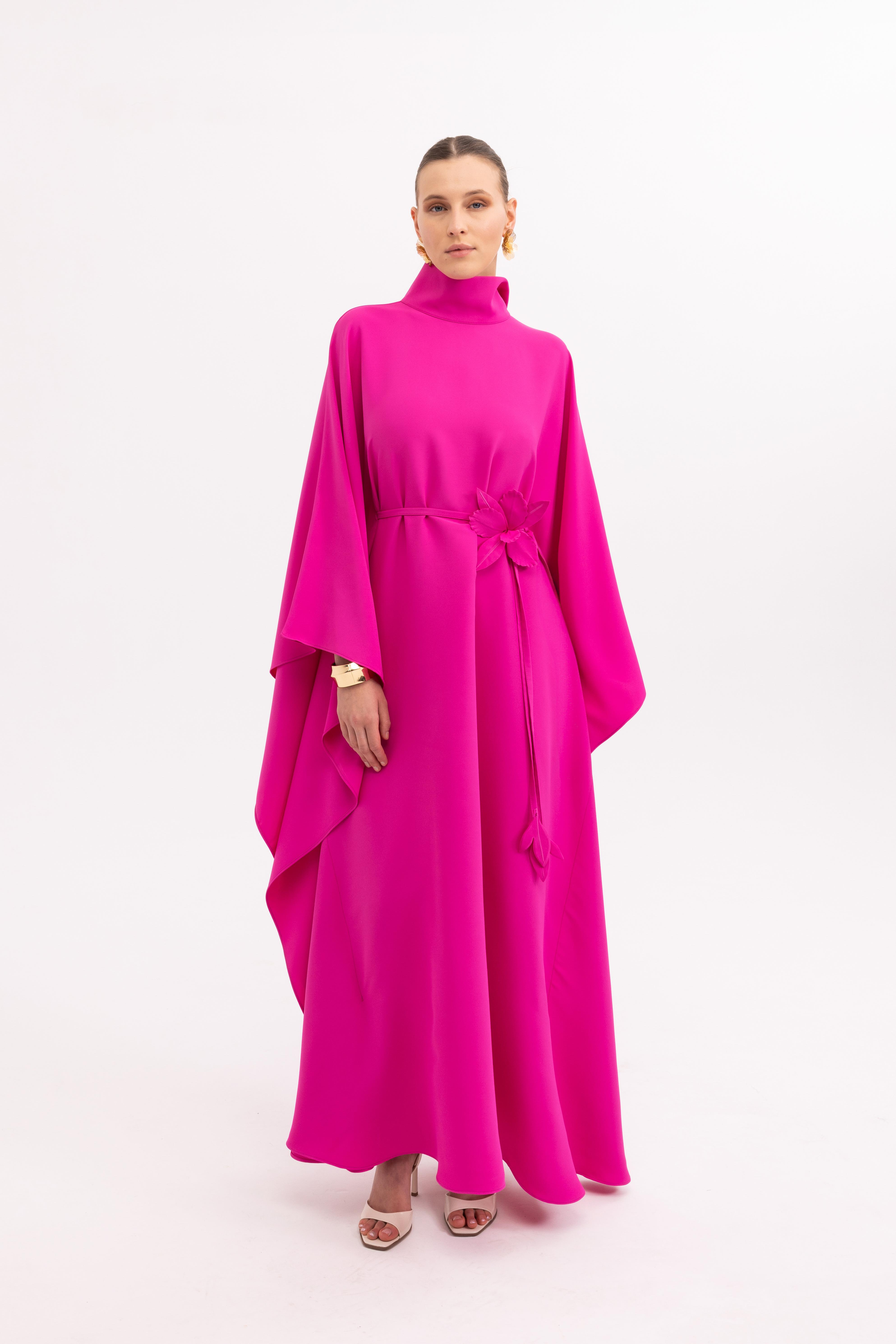 ELENOR KAFTAN FUCHSIA