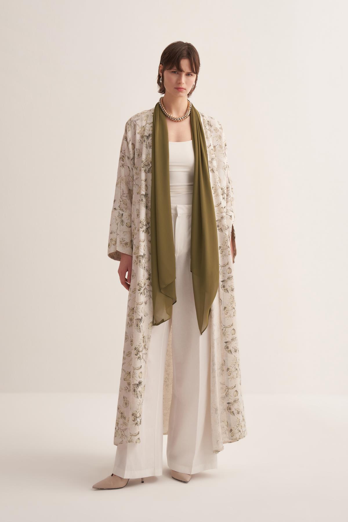 LIOARA ABAYA & SCARF GREEN