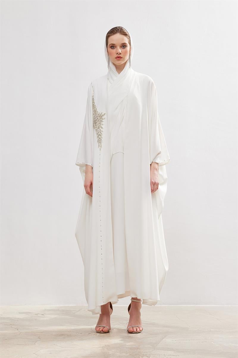 Mozah Abaya - WHITE