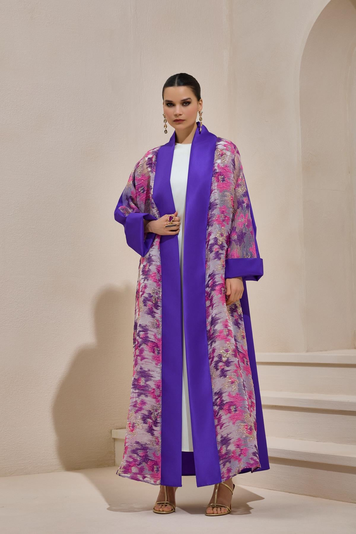 Norah Taffeta Abaya
