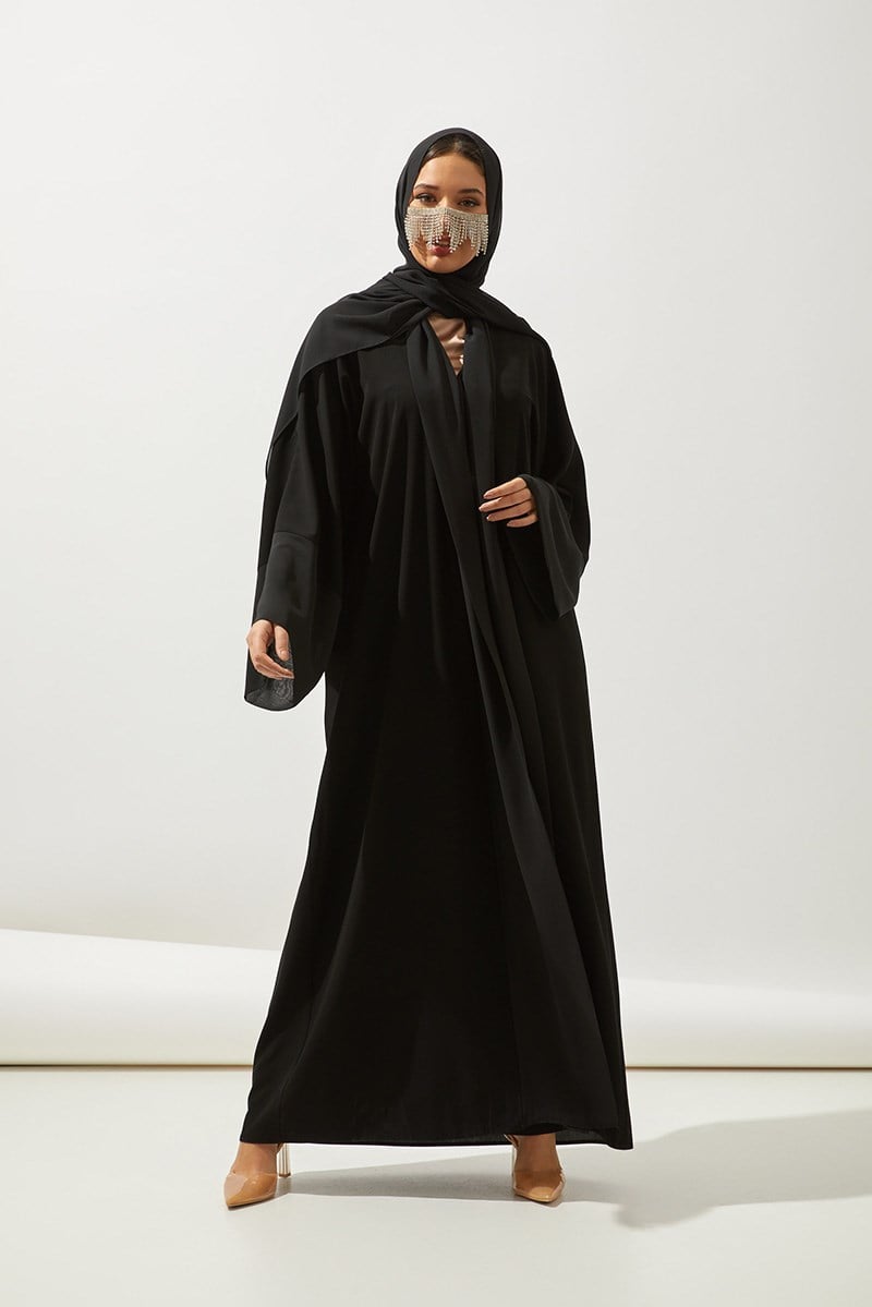 SAHRA ABAYA SET-BLACK