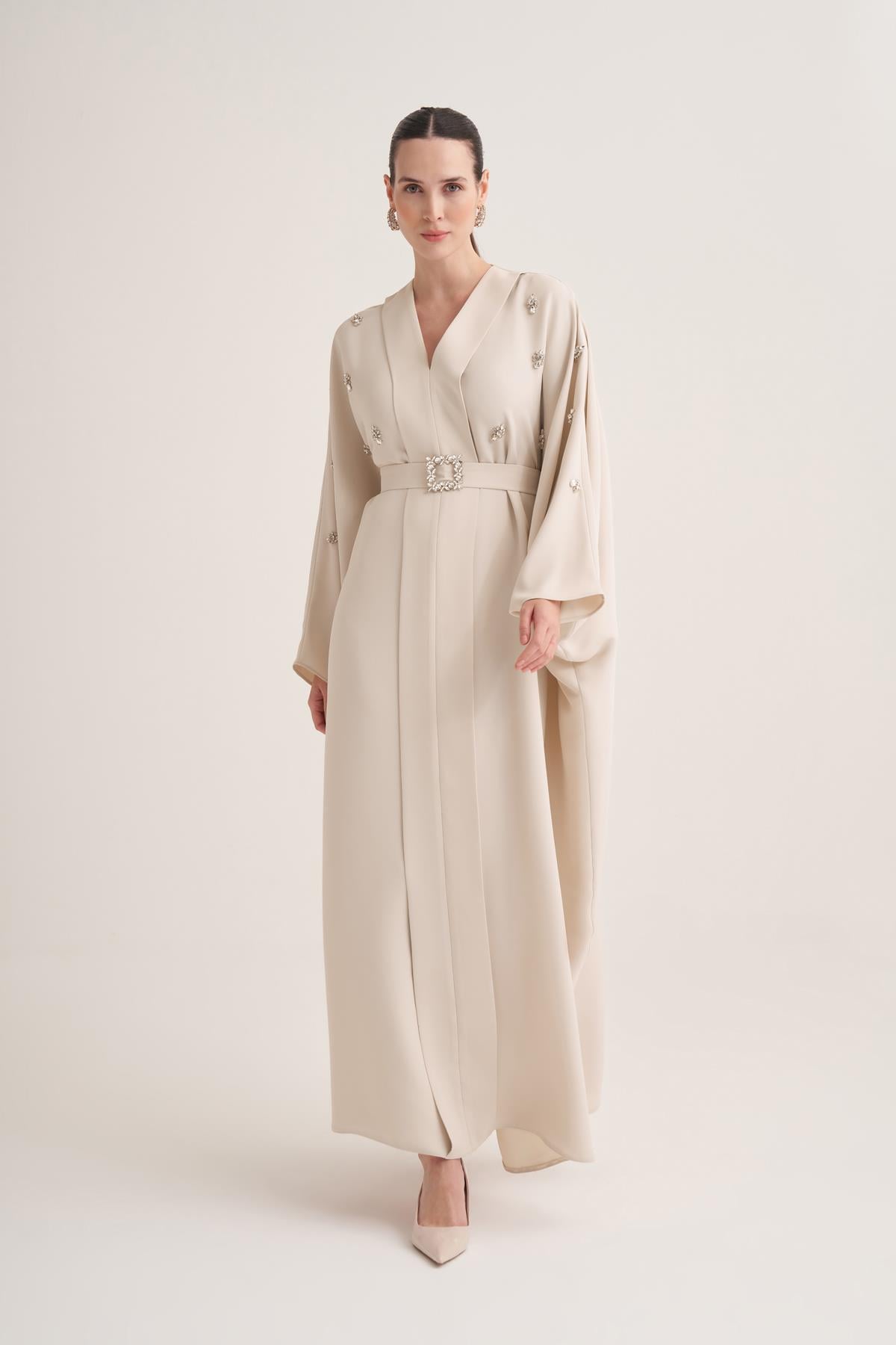 SELENA KAFTAN-BEIGE