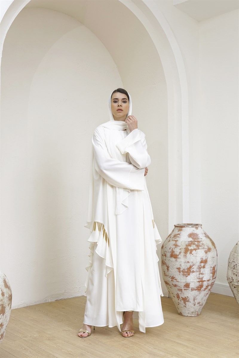 SPECIAL ABAYA - EKRU