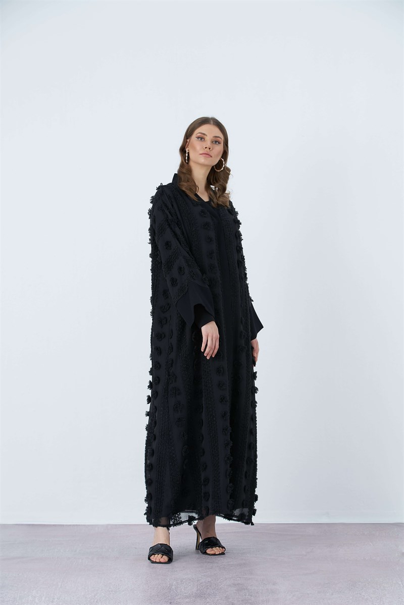 TRENDY ABAYA 2 - SİYAH