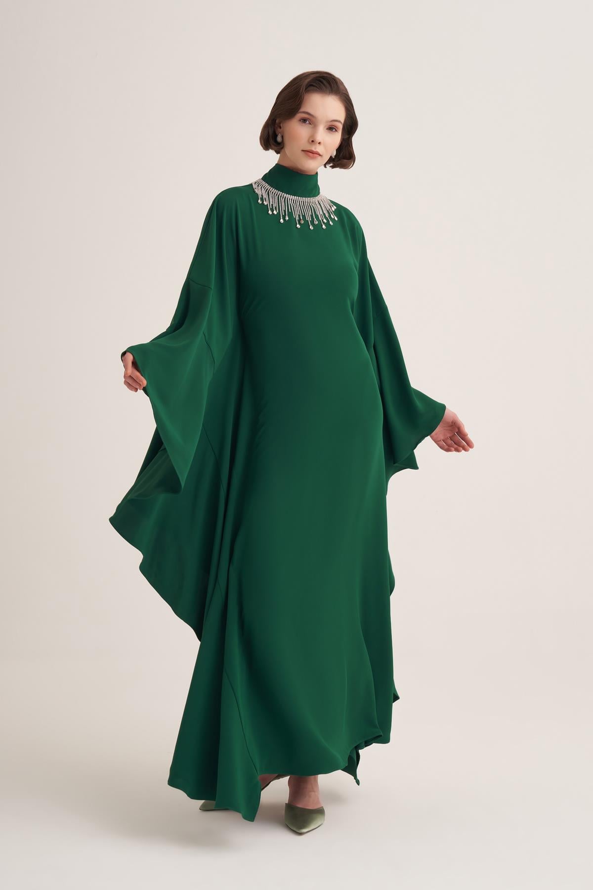 VALERIA KAFTAN-EMERALD GREEN