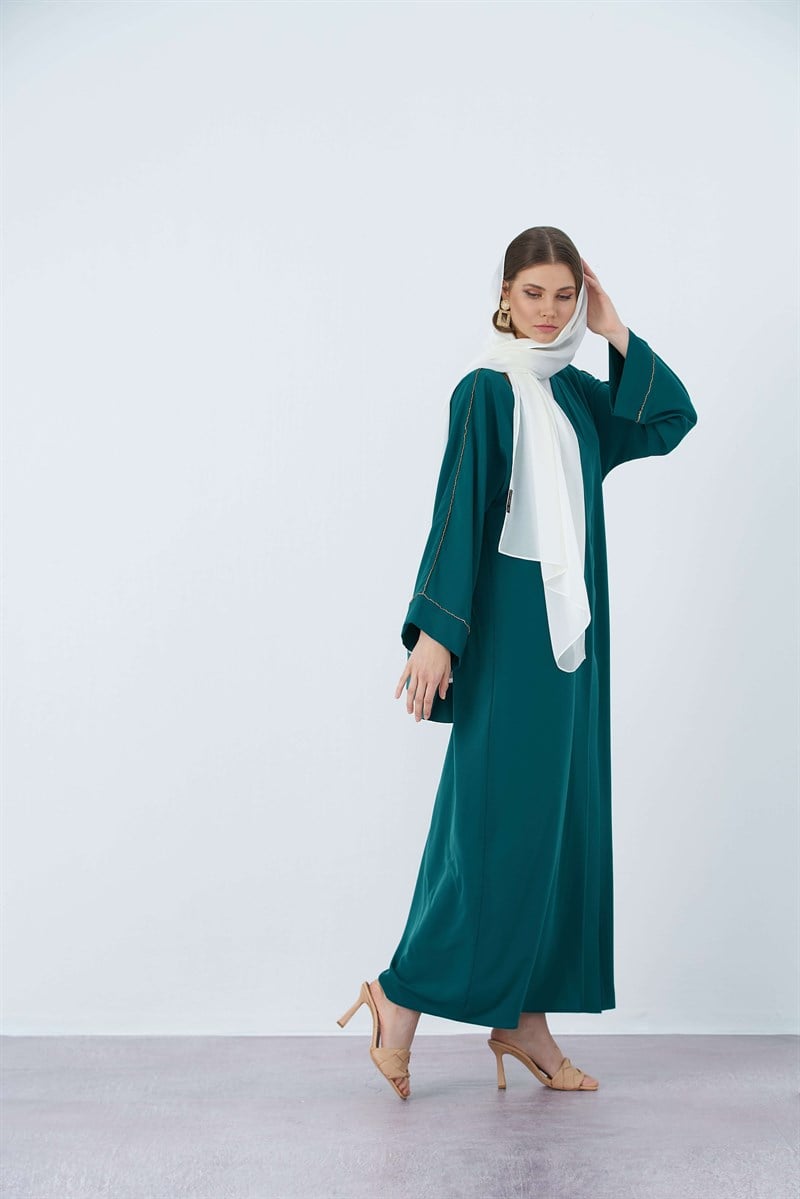 CHIC ABAYA EMERALD GREEN