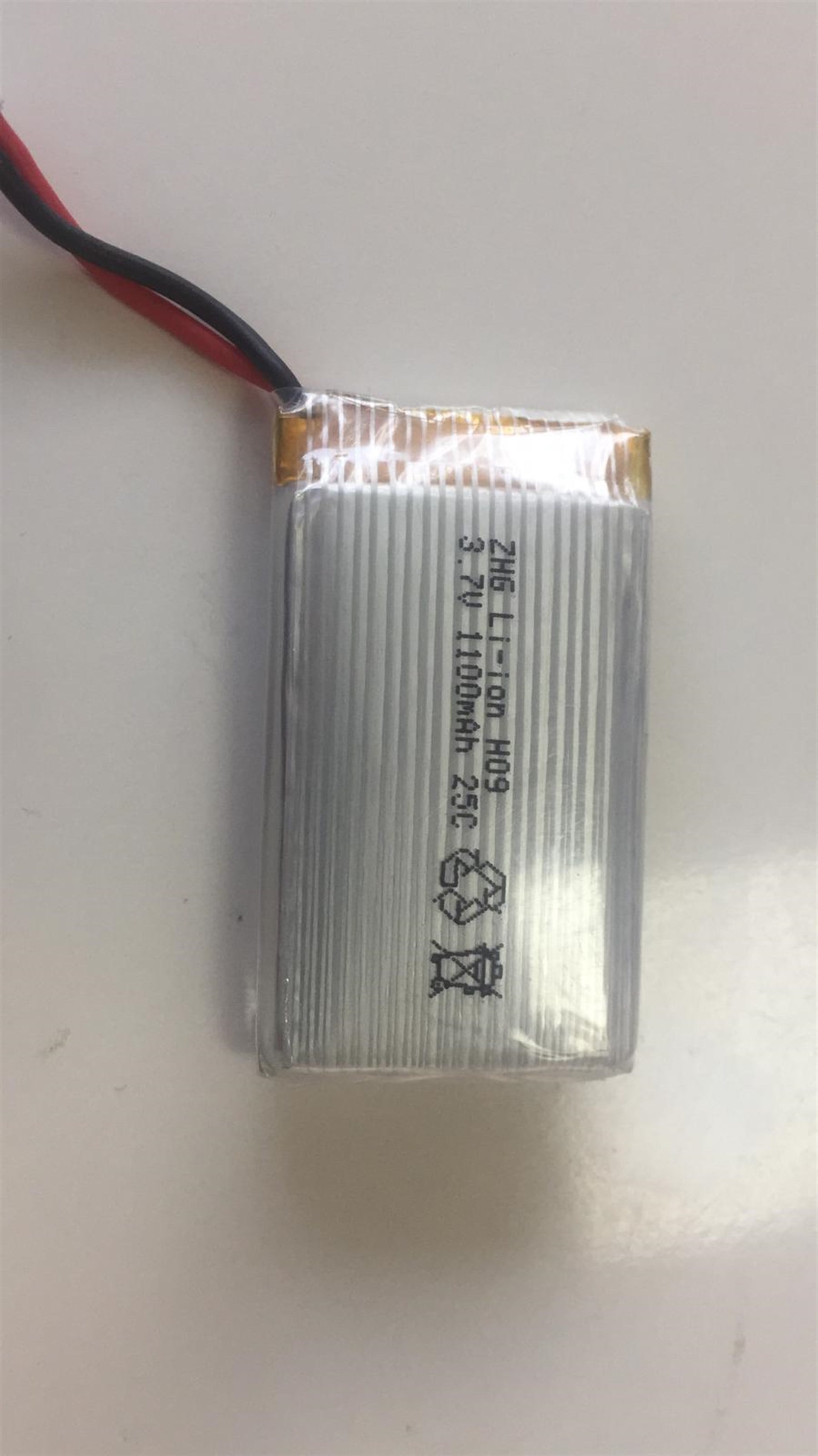 3,7 V  Lİ-PO 1100 MAH. (25C) PİL